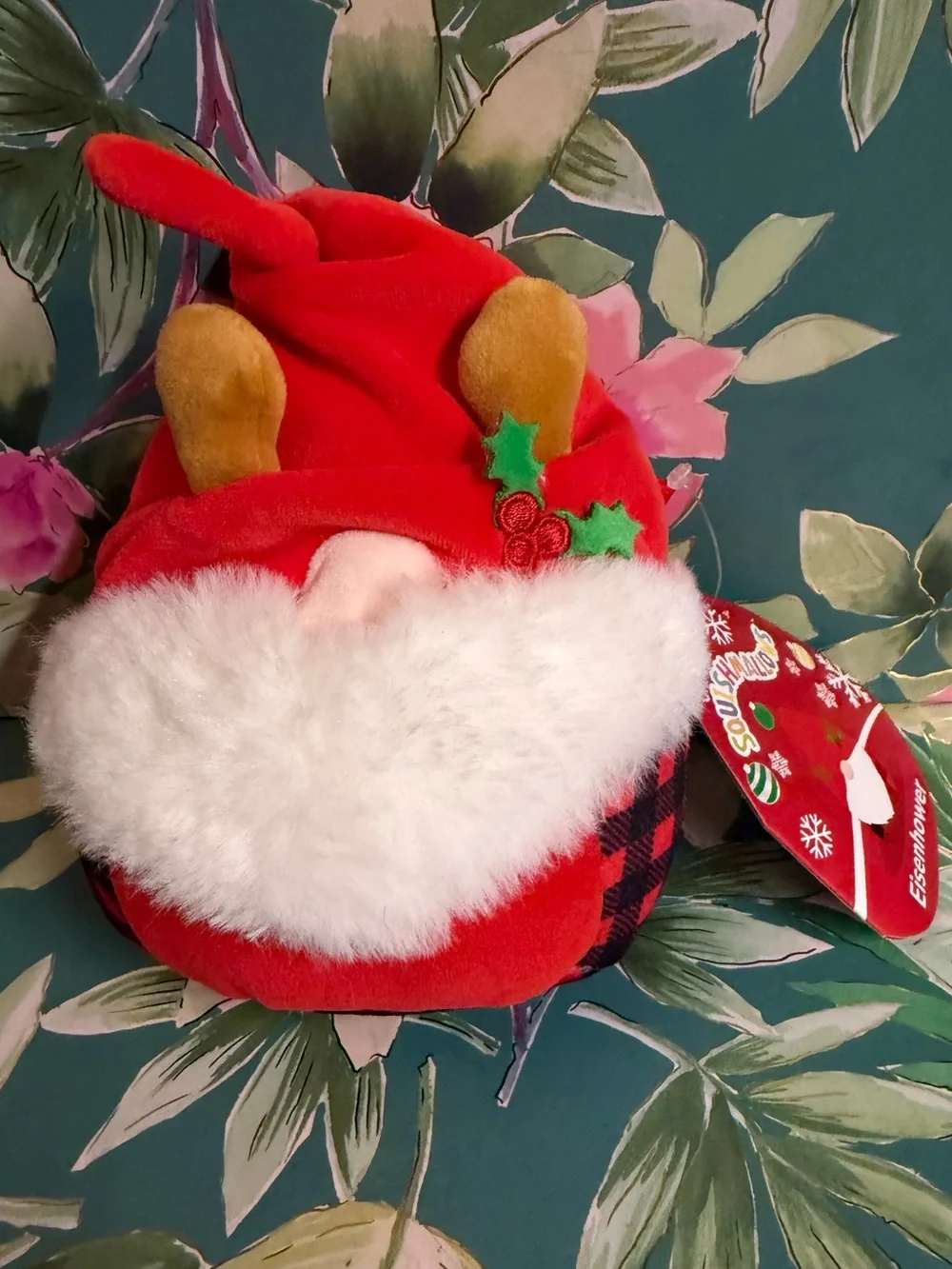 Squishmallows Eisenhower Christmas Gnome 4” Plush NWT Holiday Limited